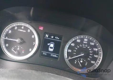 2018 Hyundai Sonata Eco z USA, uszkodzony, nr VIN 5NPE24AA4JH707945